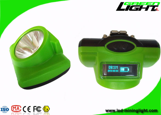 Small Size LED Cordless Mining Lights 13000Lux Rechageable IP68 6.8Ah Battery