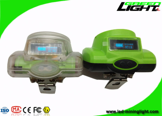 Small Size LED Cordless Mining Lights 13000Lux Rechageable IP68 6.8Ah Battery