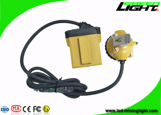 25000lux Coal Mining Cap Lights IP68 Waterproof 10.4Ah SAMSUNG Battery Long Life Time