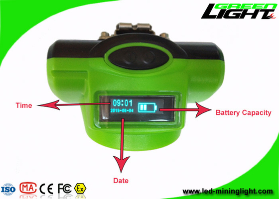 OLED Waterproof Cordless Mining Lights 13000lux IP68 Rechargeable Battery 6.8Ah