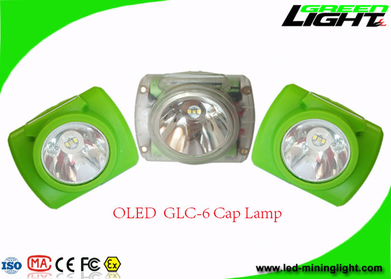 13000LUX Led Mining Cap Lamp , Portable Miners Helmet Light IP68 Waterproof