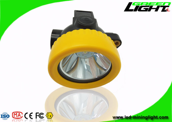 4000lux Mining Hard Hat Lights 2.2Ah Battery All In One Strcture With Plug In Chager