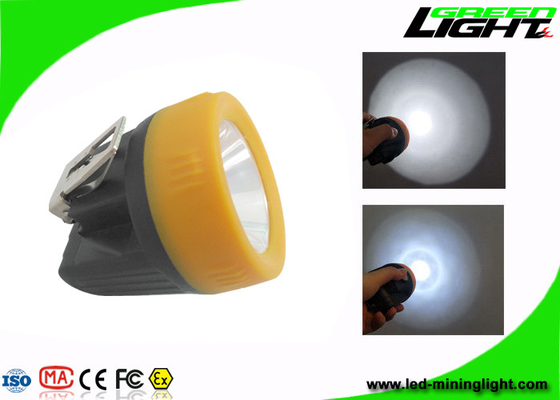 Underground Coal Led Mining Headlamp 1000lux Brightness Light Weight IP68 Waterproof