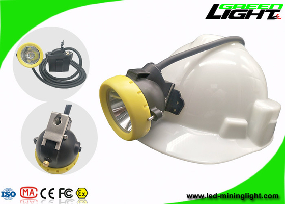Underground LED Mining Light Anti Explosive 10000 Lux Brightness Silicon Button Cap