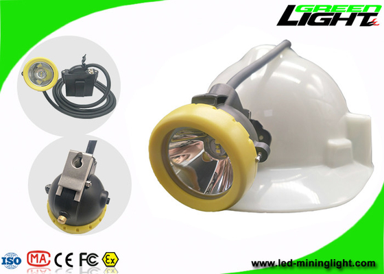 10000 Lux Brightness LED Mining Light Underground Rechargeable Headlamp With USB Charging
