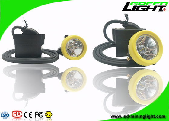 10000 Lux Brightness LED Mining Light Underground Rechargeable Headlamp With USB Charging