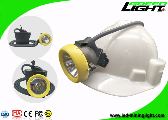 Green Color LED Mining Light 6.6Ah Li - Ion Battery With Charging Indication Led