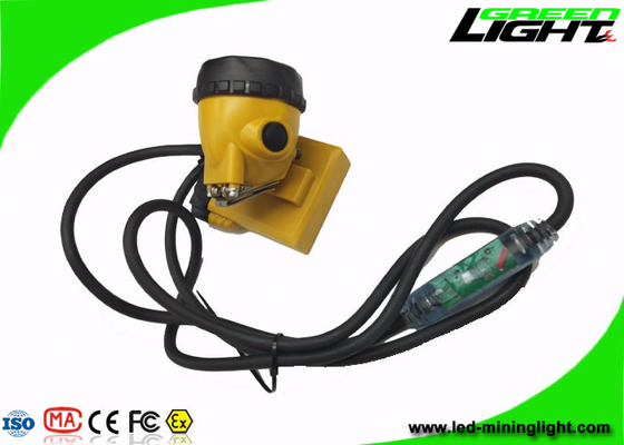 3.7V 10.4Ah LED Mining Headlight 25000lux High Beam With Four Lighting Modes