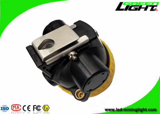 IP68 Waterproof Miners Cap Lamps Cordless 5000lux Brightness Small Size PC Material