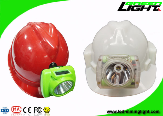 Super Light Cordless Mining Lights 13000lux With Adjustble Stainness Steel Clip