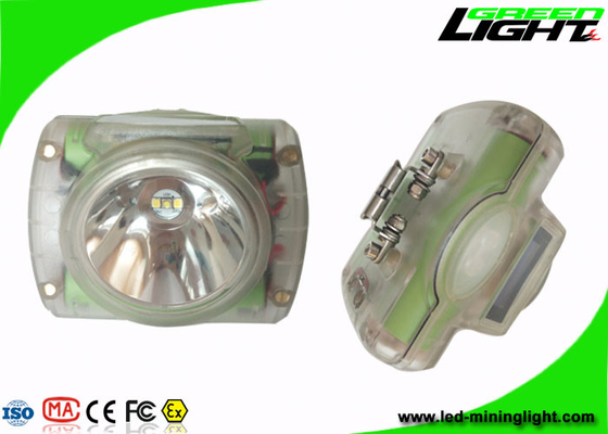 Super Light Cordless Mining Lights 13000lux With Adjustble Stainness Steel Clip
