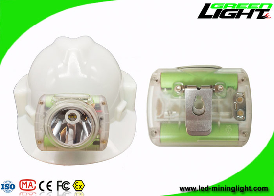 Rechargeable Miners Helmet Light , Portable Coal Wireless Hard Hat Led Lights13000 Lux