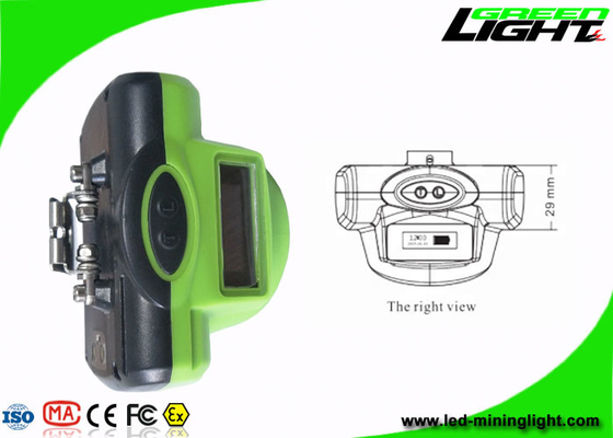 Rechargeable Miners Helmet Light , Portable Coal Wireless Hard Hat Led Lights13000 Lux