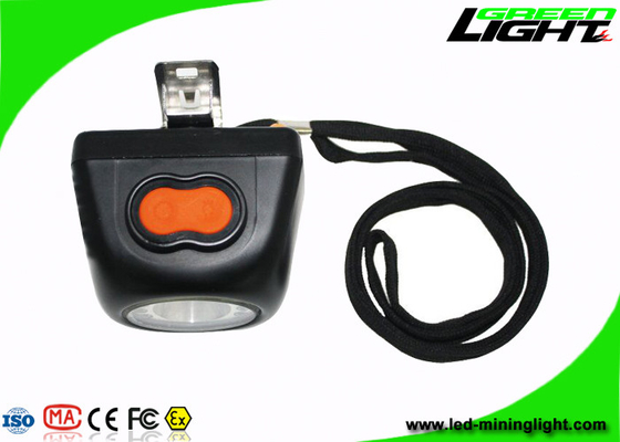 Digital Screen Underground LED Mining Headlamp 8000lux IP68 With Safety Rope