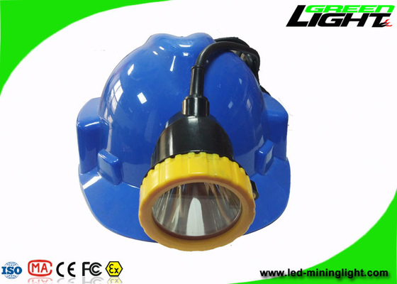 50000lux Brightness LED Coal Mining Cap Lamp IP68 Waterproof 11.2Ah For Hunting
