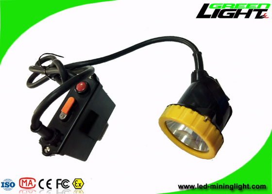 Super Bright 50000lux Coal Mining Lights IP68 11.2Ah With Aluminum Lighting Cup
