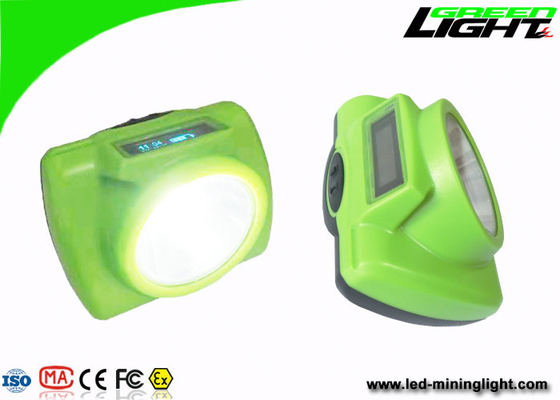 Portable Mining Cap Lights Lamp Oled Screen 13000lux IP68 14-16hrs Woking Time