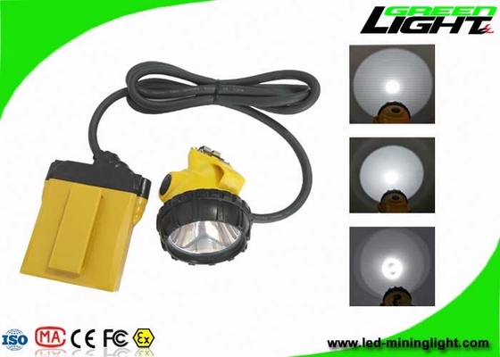 Underground Coal Mining Lights 25000lux 10.4Ah Rechargeable Samsung Battery