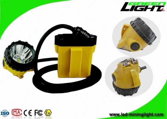 Safety Coal LED Mining Light Four Lighting Levels 25000lux Brightness 15hrs Lighting Time