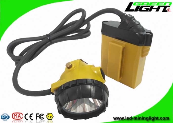 IP68 Waterproof Rechargeable LED Headlamp 25000Lux Brightness 10.4Ah With SOS Function
