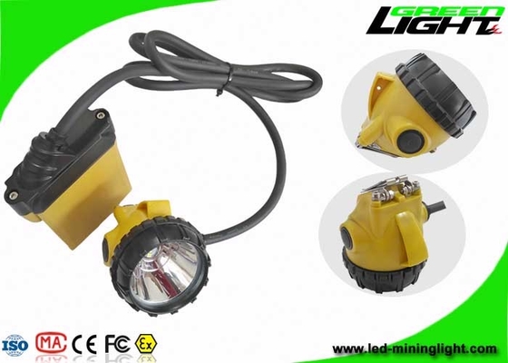 IP68 Waterproof Rechargeable LED Headlamp 25000Lux Brightness 10.4Ah With SOS Function