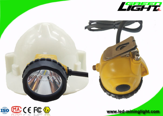 Four Lighting Modes Led Mining Cap Lights 25000lux Anti Explosion PC Material