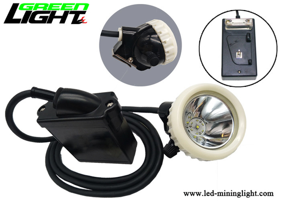 Rechargeable Li - Ion Battery Led Miners Cap Lamp 16 Hours Working Time 10000lux Brightness
