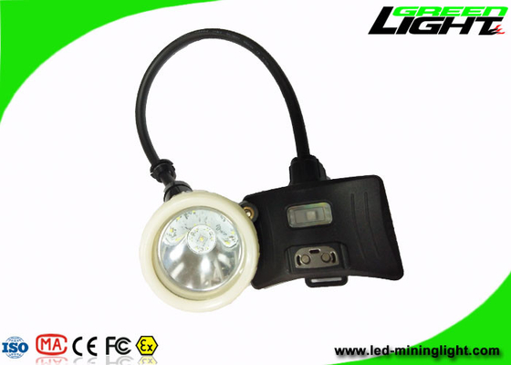 10000 lux IP68 Corded Mining Cap Light 5.2Ah 16hrs Working Time Miner Headlamp Magnetic USB Charging For Mining