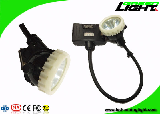 10000 lux IP68 Corded Mining Cap Light 5.2Ah 16hrs Working Time Miner Headlamp Magnetic USB Charging For Mining
