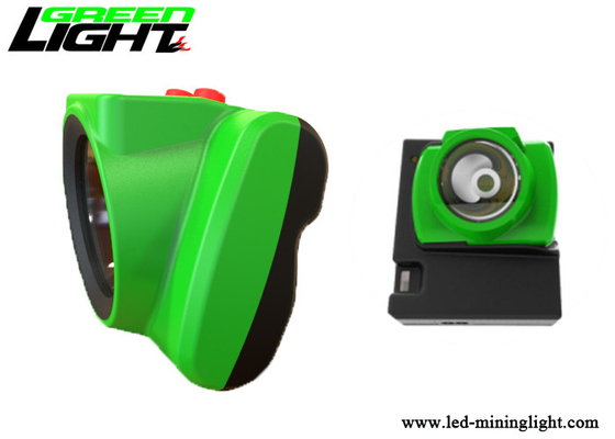 High Brightness 25000lux Led Miners Lamp Waterproof Green ABS/PC Material Impact Resistant
