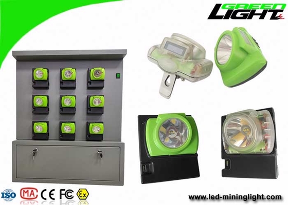 Double Side Charger Racks Cordless Mining Cap Lights 18 Units For GLC-6 Series