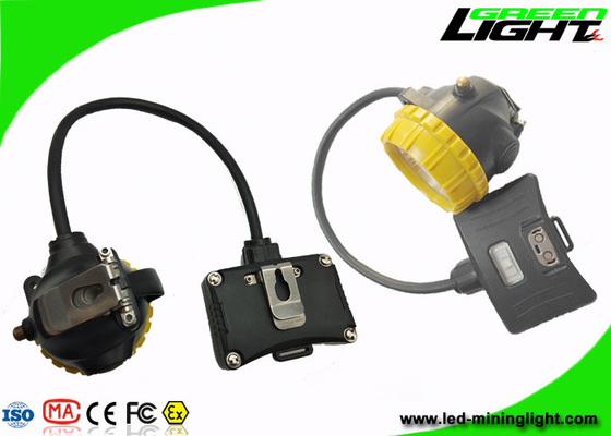 Super Light 15000lux Miners Cap Lamp 6.8Ah Battery With Four Lighitng Modes