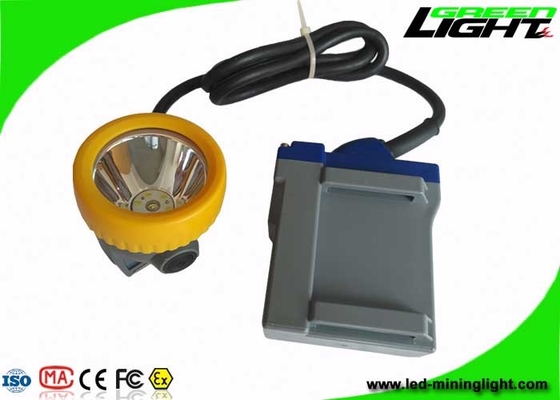 Underground Safety LED Mining Light 6.6Ah Rechargeable Battery 15000lux Headlamp