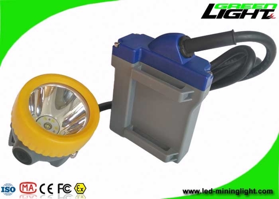 Underground Safety LED Mining Light 6.6Ah Rechargeable Battery 15000lux Headlamp
