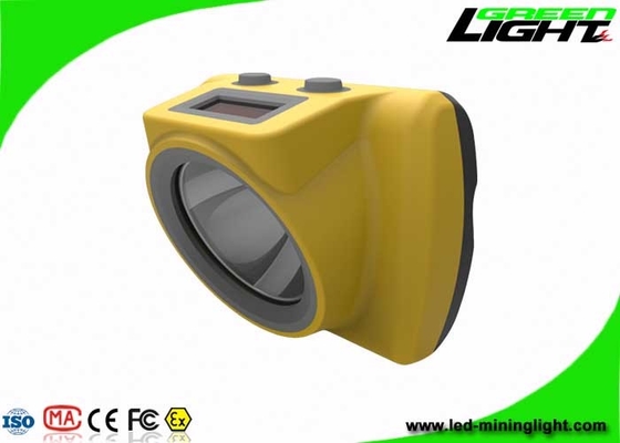 Impact Resistant Cordless Mining Lights 25000Lux With OLED Screen Head Lamp