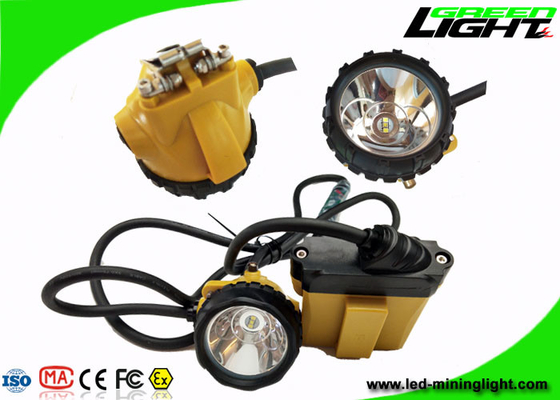 Cree LED Cordless Cap Lamp 490g Super Brightness 25000lux 10.4Ah Explosion Prevention