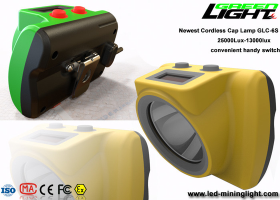 18000Lux Rechargeable LED Mining Headlamp Wireless Ultra Bright Handy Switch