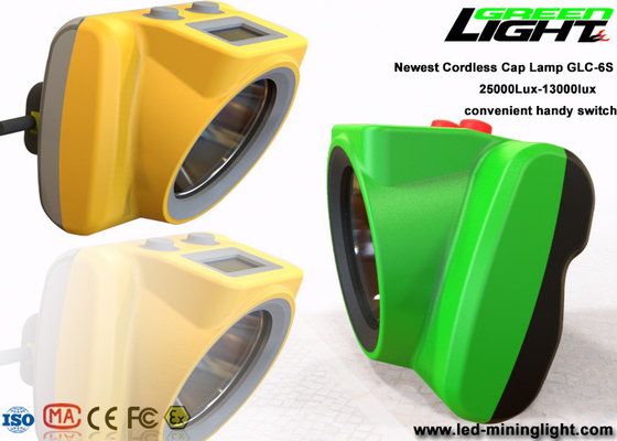 18000Lux Rechargeable LED Mining Headlamp Wireless Ultra Bright Handy Switch
