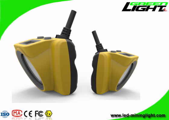 Anti Explosive LED Mining Light 25000lux Wireless OLED Screen 6.8Ah Battery Capacity
