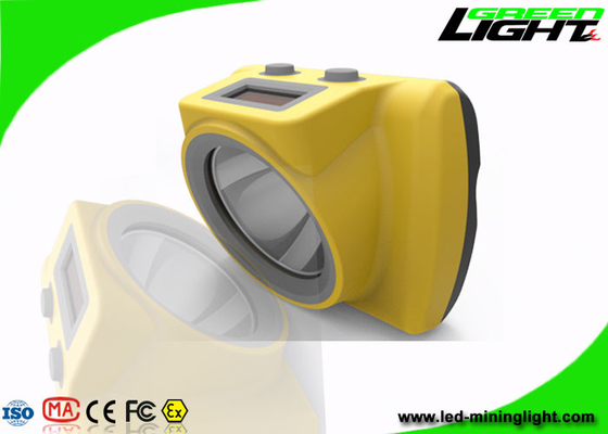 Anti Explosive LED Mining Light 25000lux Wireless OLED Screen 6.8Ah Battery Capacity