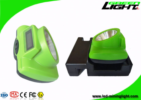 Rechargeable Cree LED Miner Cap Lamp PC ABS 1200 Battery Cycles 232lum Illuminous