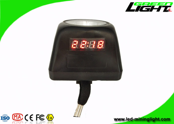 Digital Mining Hard Hat Lights IP68 8000lux Wireless Portable PC Body Material