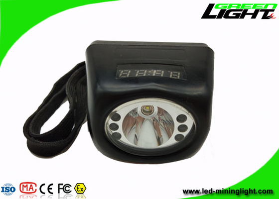 Digital Mining Hard Hat Lights IP68 8000lux Wireless Portable PC Body Material