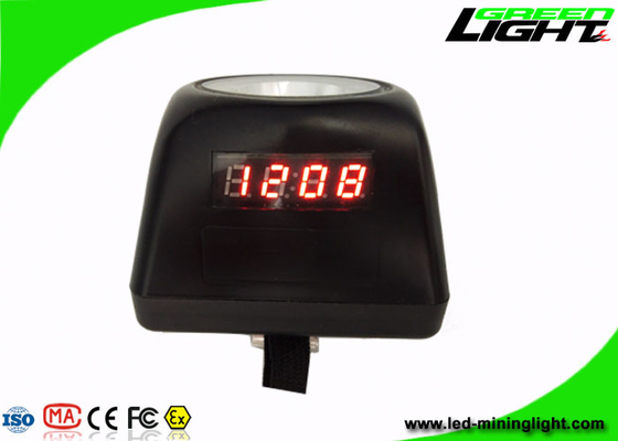 IP68 Small Size Digital Coal Mining Lights 8000lux 30 / 70 Degree Clip PC Lamp Body