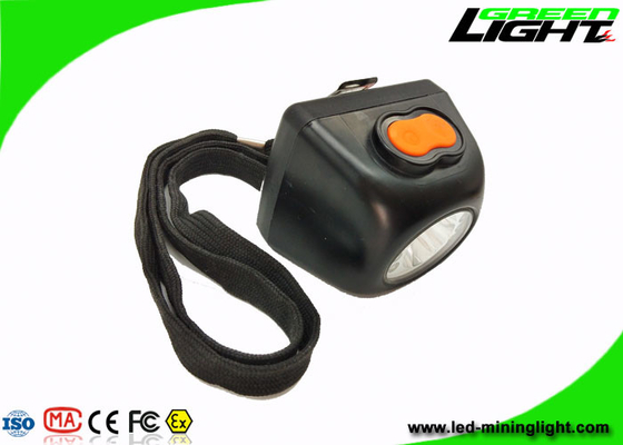 IP68 Small Size Digital Coal Mining Lights 8000lux 30 / 70 Degree Clip PC Lamp Body