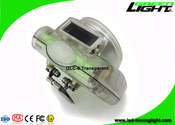 Lightweight 13000 Lux Rechargeable Miners Cap Lamp Waterproof IP68 With USB Charger
