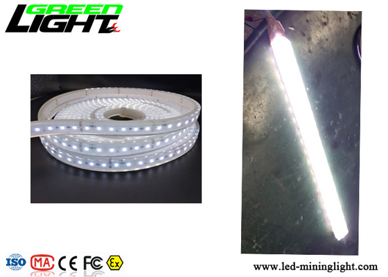 24V Led Flexible Strip Light Super Toughening Silica Gel Soft Suit For Underground Mine