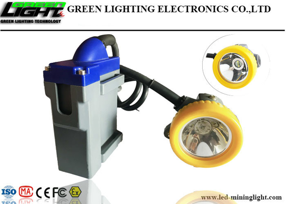 CREE Chips LED Miners Cap Lamp 15000lux Adopt 6.6Ah Rechargeable Lithium Battery