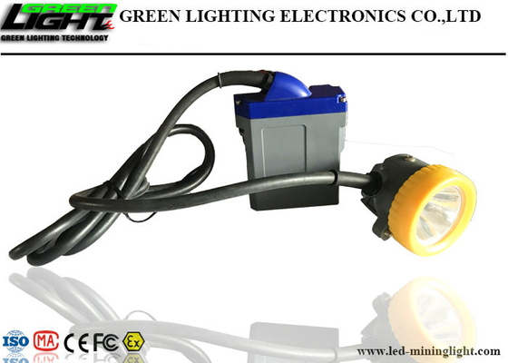 CREE Chips LED Miners Cap Lamp 15000lux Adopt 6.6Ah Rechargeable Lithium Battery
