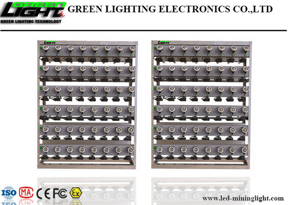 96 Units Charging Rack Coal Mining Lights Detachable Module Support Customized